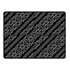 Tribal Stripes Pattern Double Sided Fleece Blanket (small)  by dflcprints