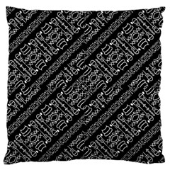 Tribal Stripes Pattern Standard Flano Cushion Case (one Side) by dflcprints