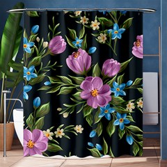 Beautiful Floral Pattern Shower Curtain 60  X 72  (medium)  by allthingseveryone