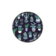 Cactus Pattern Hat Clip Ball Marker