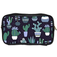 Cactus Pattern Toiletries Bags 2-side by allthingseveryone