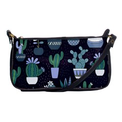 Cactus Pattern Shoulder Clutch Bags by allthingseveryone