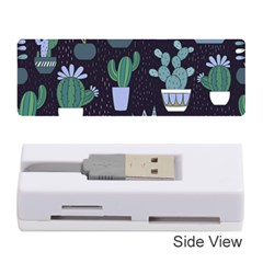 Cactus Pattern Memory Card Reader (stick)  by allthingseveryone