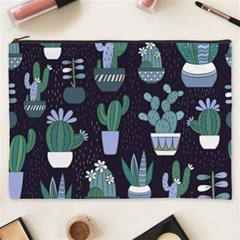 Cactus Pattern Cosmetic Bag (xxxl) 