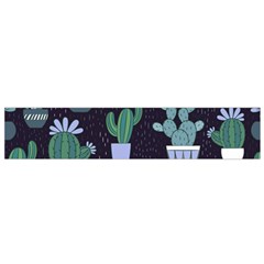 Cactus Pattern Small Flano Scarf