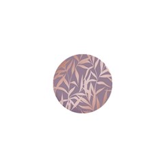 Rose Gold, Asian,leaf,pattern,bamboo Trees, Beauty, Pink,metallic,feminine,elegant,chic,modern,wedding 1  Mini Magnets