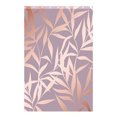 Rose Gold, Asian,leaf,pattern,bamboo Trees, Beauty, Pink,metallic,feminine,elegant,chic,modern,wedding Shower Curtain 48  X 72  (small) 