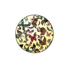 Colorful Butterflies Hat Clip Ball Marker