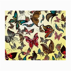 Colorful Butterflies Small Glasses Cloth