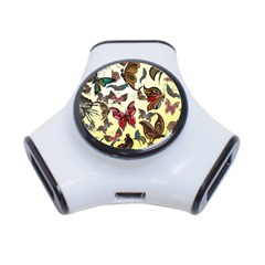 Colorful Butterflies 3-port Usb Hub by allthingseveryone