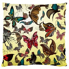 Colorful Butterflies Large Cushion Case (two Sides)