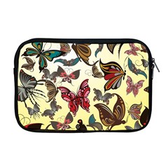 Colorful Butterflies Apple Macbook Pro 17  Zipper Case by allthingseveryone