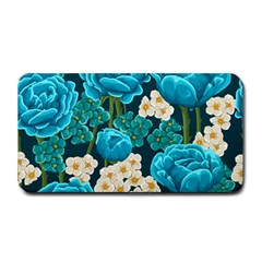 Light Blue Roses And Daisys Medium Bar Mats