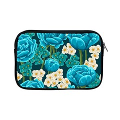 Light Blue Roses And Daisys Apple Ipad Mini Zipper Cases by allthingseveryone