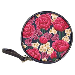 Pink Roses And Daisies Classic 20-cd Wallets by allthingseveryone