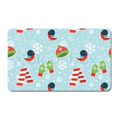 Winter Fun Pattern Magnet (rectangular) by allthingseveryone