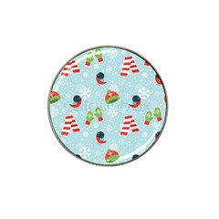 Winter Fun Pattern Hat Clip Ball Marker (10 Pack) by allthingseveryone