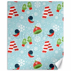 Winter Fun Pattern Canvas 16  X 20   by allthingseveryone