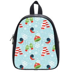 Winter Fun Pattern School Bag (small) by allthingseveryone