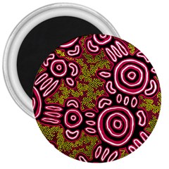 Aboriginal Art - You Belong 3  Magnets by hogartharts