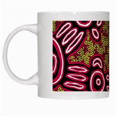 Aboriginal Art - You Belong White Mugs