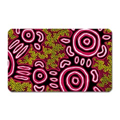 Aboriginal Art - You Belong Magnet (rectangular) by hogartharts