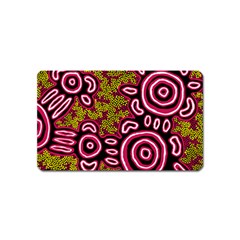 Aboriginal Art - You Belong Magnet (name Card) by hogartharts