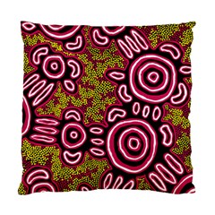 Aboriginal Art - You Belong Standard Cushion Case (One Side)