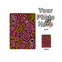 Aboriginal Art - You Belong Playing Cards 54 (mini)  by hogartharts