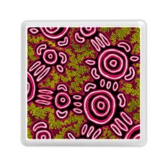 Aboriginal Art - You Belong Memory Card Reader (square)  by hogartharts