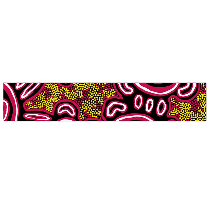 Aboriginal Art - You Belong Large Flano Scarf 