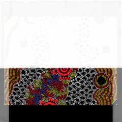 Aboriginal Art - Campsite Rectangular Jigsaw Puzzl by hogartharts