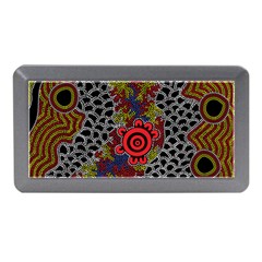 Aboriginal Art - Campsite Memory Card Reader (mini) by hogartharts