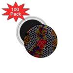 Aboriginal Art - Waterholes 1.75  Magnets (100 pack)  Front