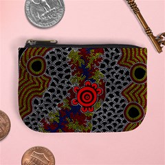 Aboriginal Art - Meeting Places Mini Coin Purses by hogartharts