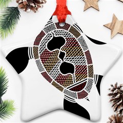 Aboriginal Art - Untitled Ornament (star)