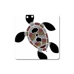 Aboriginal Art - Untitled Square Magnet by hogartharts