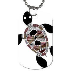 Aboriginal Art - Untitled Dog Tag (two Sides) by hogartharts