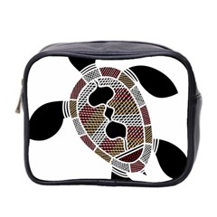 Aboriginal Art - Untitled Mini Toiletries Bag 2-side by hogartharts