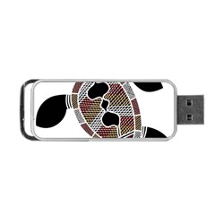 Aboriginal Art - Untitled Portable Usb Flash (one Side) by hogartharts