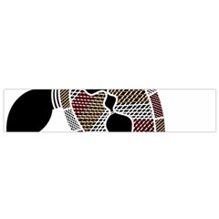 Aboriginal Art - Untitled Small Flano Scarf