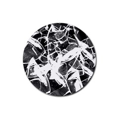 Broken Glass  Rubber Coaster (round)  by berwies