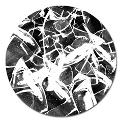 Broken Glass  Magnet 5  (round) by berwies