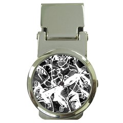 Broken Glass  Money Clip Watches by berwies