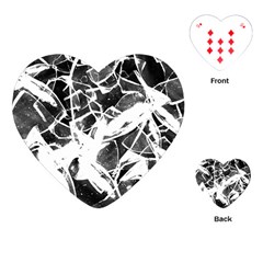 Broken Glass  Playing Cards (heart)  by berwies