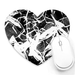 Broken Glass  Heart Mousepads by berwies