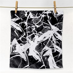 Broken Glass  Face Towel by berwies