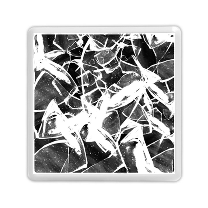 broken glass  Memory Card Reader (Square) 