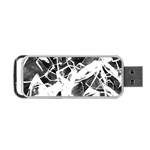 broken glass  Portable USB Flash (Two Sides) Front