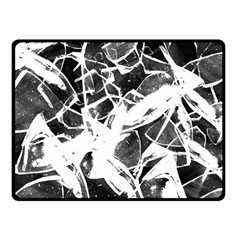 Broken Glass  Double Sided Fleece Blanket (small)  by berwies